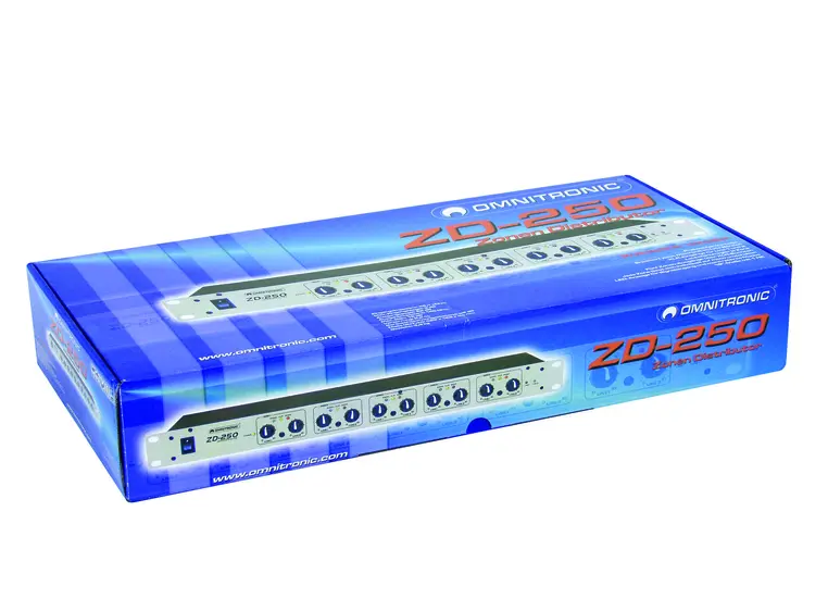 OMNITRONIC ZD-250 Zone distributor 